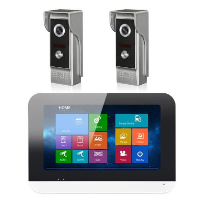 China NIGHT VISION/Waterproof Xinsilu 7 Inch Touch Monitor Intercom Door Phone Doorphone Video Doorbell Camera Access Control System Video Intercom for sale