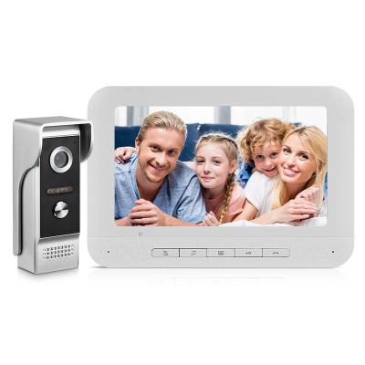 China Waterproof Video Doorbell Camera System Access Control Home Security Door Phone 4 Wire Video Door Intercom for villa for sale