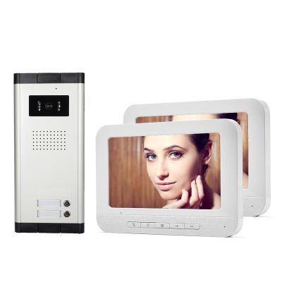 China Night Vision (IR) Multi Apartments Video Video Door Phone Intercom Doorbell Camera with Waterproof Cover for sale