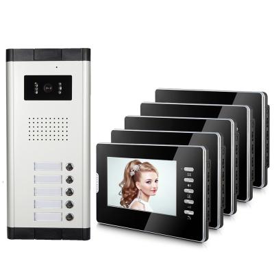 China Night vision (IR) new arrival video door phone security intercom /video door phone for apatment for sale