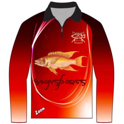 China Antibacterial Customized Fishing Quick Dry Shirt Long Sleeve Logo SPF 50+ for sale