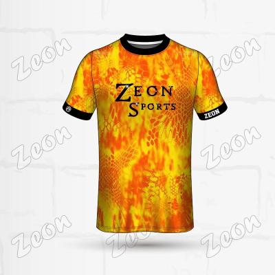 China Hot Selling Designs Popular New Arrival Anti Shrink Sublimated Men's Shirts Custom To Make Quick Dry T-Shirts for sale