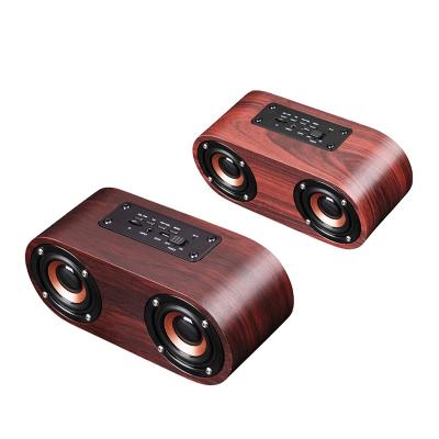 China DTS factory wholesale hot sale portable wireless wood speaker small mini for sale