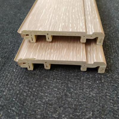 China Interior Decoration High Quality Baseboard WPC Interior Decoration for sale