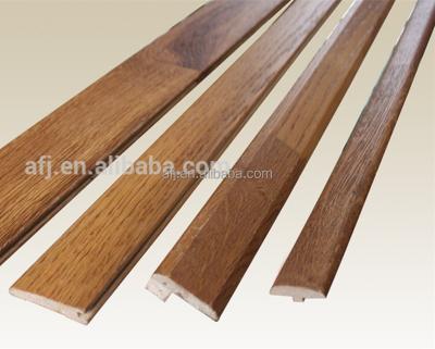 China Traditional high quality floor trim molding, wooden edge protection for sale