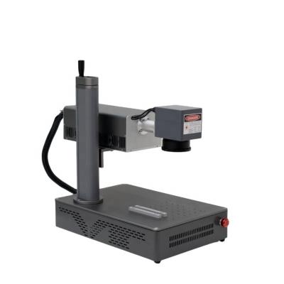 China 3W/5W/10W/15W/20W Mini Pulse Laser Fiber Laser Air Cooled UV Marker for Marking Glass-Plastic Metals for sale