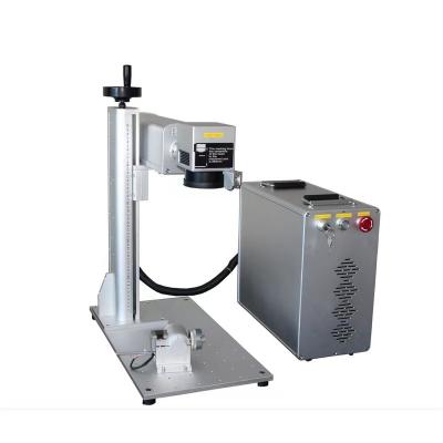 China Portable cnc 3d laser 50W Raycus 60w jpt fiber laser programmable desktop marker for sale