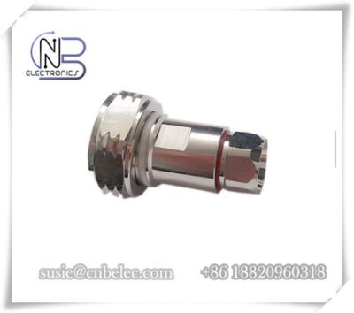 China CE RoHS 7 / 16 DIN Male SCF Connectors made by fined copper for 1 / 2 