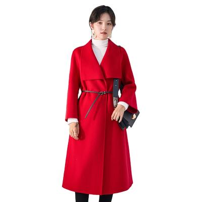 China Latest design top luxury women's jackets and coats cashmere wool coat women's clothing waterproof for sale