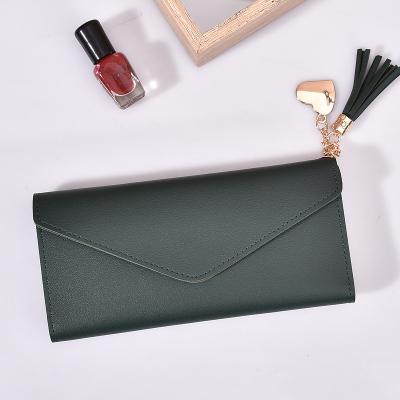 China Fashion Anti-theft Zipper Clip My Soft PU Leather Designer Wallet Long Section Clutch Slim Wallets Leather Woman for sale