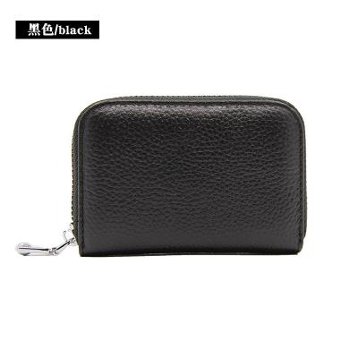 China Hot Selling Instagram RFID Top Full Grain Wallet Credit Card Holder Genuine Leather Wallet With 12 Pockets for sale