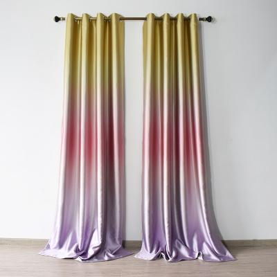 China Blackout Newly Designed Multicolor Hotel Living Room Bedroom Curtain Shade Curtain Price Concessions for sale