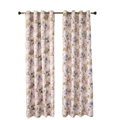 China Blackout China Keqiao High Precision Curtain Bedroom Hotel Printing Curtain Wholesale for sale