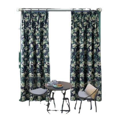 China Blackout Curtains For Living Room Curtain Shading American Printed Curtain for sale