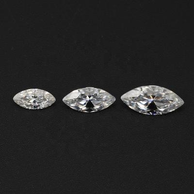 China Iridescent / Wholesale Iridescent Marquise Cut DEF Color Loose Moissanite Diamond GRA Moissanite High Quality for sale