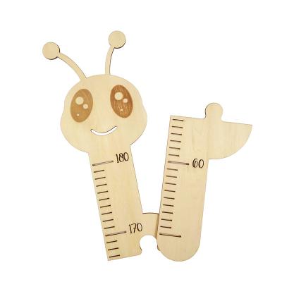 China Europe Kids Reusable Height Growth Scale Template Wall Ruler for sale