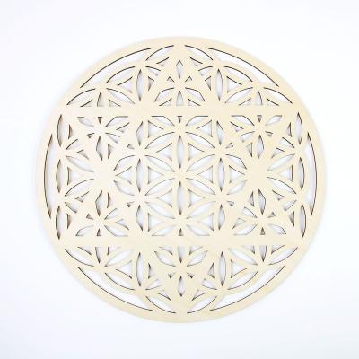 China Europe Flower Of Life Shape Sacred Geometry Wall Decor for sale