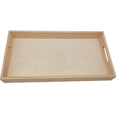 China New Design Europe Wooden Tray Serving With Great Price for sale