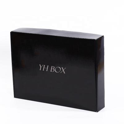 China Recyclable Paper Boxes Manufacture Luxury Corrugated Shipping Box Glossy Lamination Packaging Boxes for sale