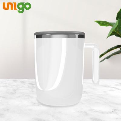 China Unigo dropshippingsales stocked plastic electric automatic stirrer beverage bubble tea coffee cup ambient for office travel for sale