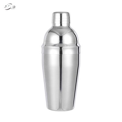 China Silver Bar Accessories Barware Top Selling Sustainable Stainless Steel Tools Professional Bartender Boston Metal Cocktail Shakers for sale