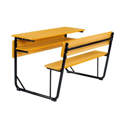 China School double desk (furniture) and modern chairs, school bench for school for sale