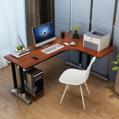 China Durable Modern Luxury Home Executive Decoration Furniture L Shape Table Desks for sale