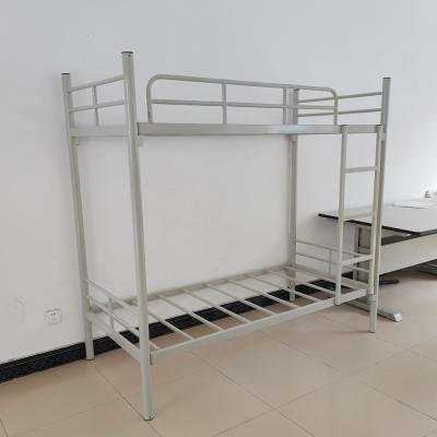 China Durable Modern Bedroom Furniture Student School Dormitory Metal Iron Kids Bunk Bed for sale