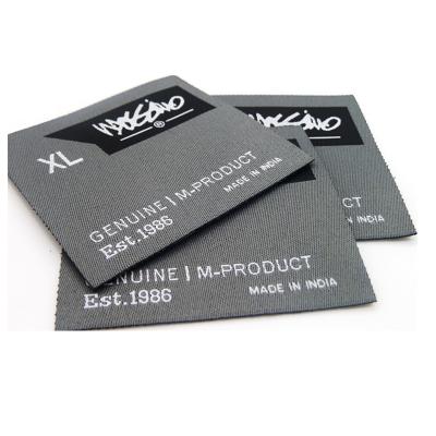 Китай Viable Personalized Custom Woven Logo Label Tags For T-Shirt продается