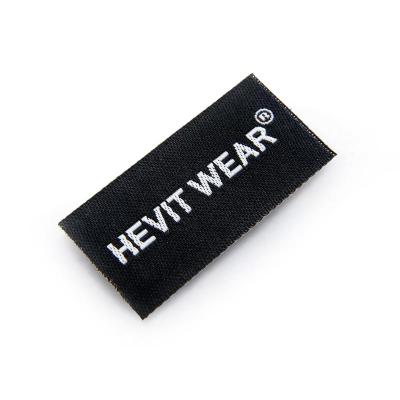 中国 High Quality Customized Sustainable Woven Clothes Label Fashion Woven Label Label Clothing Label Weave Logo For Garment 販売のため