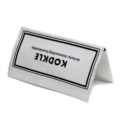 Китай Sustainable High Density Woven Custom Apparel Labels For Apparel продается