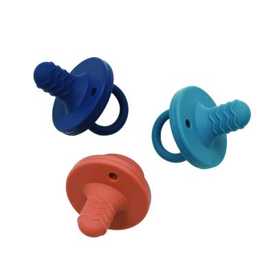 China BPA Free Wholesale New Arrival Hot Sale Colors BPA Defensive Stance Soft Silicone Baby Pacifier for sale