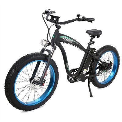 China Aluminum Alloy 6061 Warehose Helped Fat Tire Fat Tire Cycle Bike Aluminum Frame Electric Off-Road Bicycle Customizable Services With Kinds Of Patterns for sale