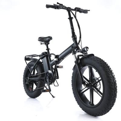 China 6061 Aluminum Alloy Off Road Tire Cycle Foldable PAS Electric Beach Ebike Hub Motor Fat Bike Mud Moped Waterproof Bikes Velos Electriques EMTB for sale