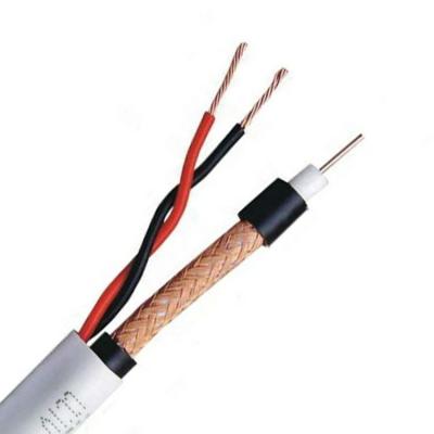 China CATV / VIDEO broadband coaxial cable 300m rg6+2C good quality power cable with competitive price for sale