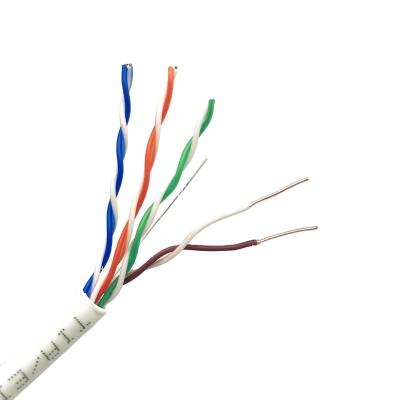 China factory supply 4 pairs 24awg cat5e utp cable for computer UTP Cat5e for sale