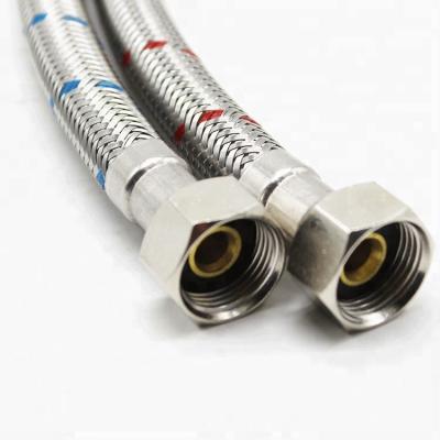 China Durable Braided Stainless Steel Kitchen Faucet Flexible Hose Connector Tube Hose for sale