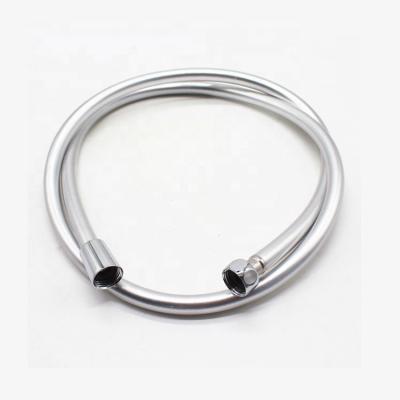 China Modern High Quality Custom Length PVC Silver Shower Hose for sale