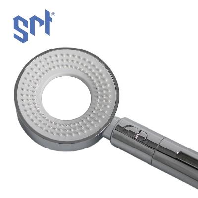 China No diverter shower head combined with high pressure micro water filters face for easy cleaning with extra long 72 inch stainless steel hose for sale