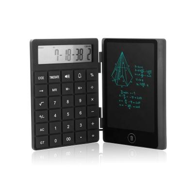 China Hot Selling Self-adhesive LCD Display Portable Folding Rewritable Graphing Tablet and Calculator with English Speaker for Businessmen and Kids for sale