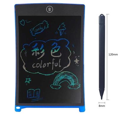 China 8.5 Inch LCD Writing Board Self-adhesive Notedpad Colorful Drawing Board with Lock Screen Electronic Writing Tablet for Student and Kids for sale