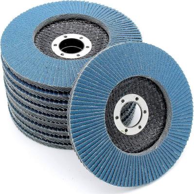 China High Efficiency Angle Grinder Fin Disc 40/60/80/120 Different Material Grinding Grit for sale