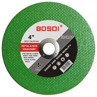 China 4inchDouble Mesh Super Thin Green 14inch Metal Cutting Disc Super Thin Metal Cutting For Stainless Steel Iron for sale