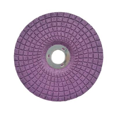 China sharp & Durable Flexible Resin Bond Depressed Grinding Wheel Center For Grinding Aluminum For Mental Polishing for sale