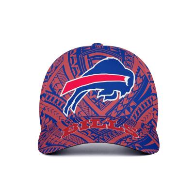 China JOINT Popular Polynesian Tribal Design Team Logo Print Sports Caps Custom American Football Hats NFL Upcoming 1MOQ Unisex Casual Hats for sale