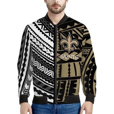 China Hot Sale QUICK DRY Plus Size Men's Jackets Fashion Design NFL Jackets Unique Wholesale Team Bomber Jackets 1MOQ Price 1MOQ Football Baseball for sale