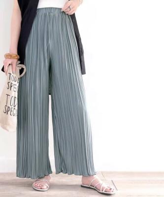 China High Quality Fashionable Polyester Multicolor All-match Anti-pilling Wide Leg Pants for sale