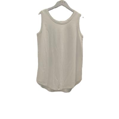 China 2022 New Washable High Quality Round Neck Fashionable Cotton 100% Sleeveless Vest for sale