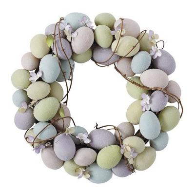 China Durable Store Decorations Filled Plastic Easter Egg Decoration Craft Garland for sale