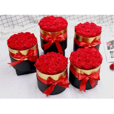 China Contact natural best gifts for guests, friends, lover, mother, preserved rose in gift box for sale